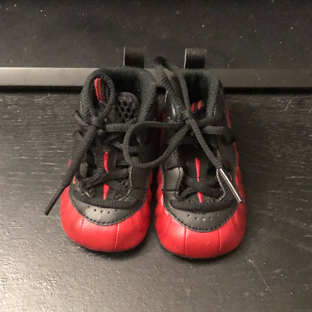 Red & Black Nike foamposites
